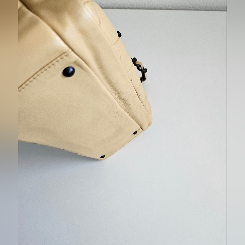 Chanel Beige Quilted Flap Bag - Picture 7 of 13
